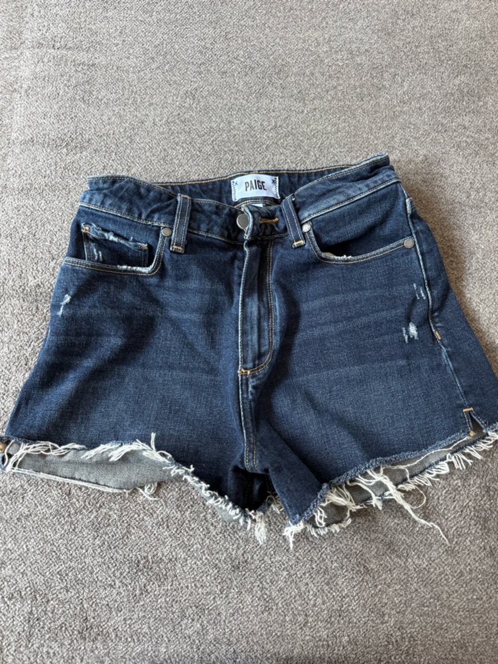 PAIGE Margot Denim Shorts